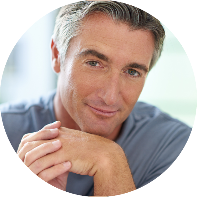 A middle-aged man with a youthful face